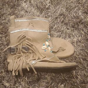 Womens Moccasin Sandals 